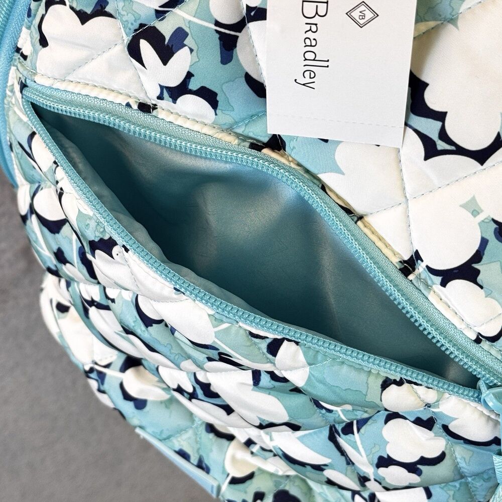 NWT Vera Bradley Ultralight Essential Sling Backpack Cut Vines Cool Rain Resist - Picture 9 of 12